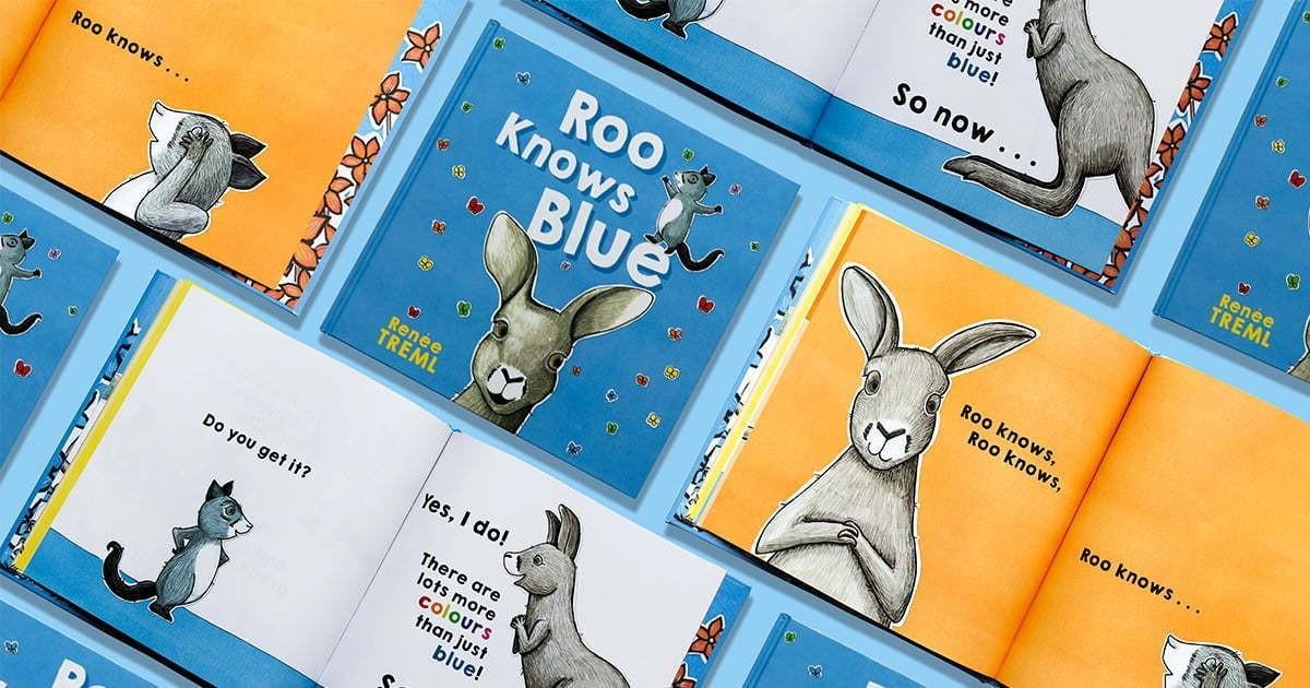 ‘Roo Knows Blue’ Book Reading and Giveaway
