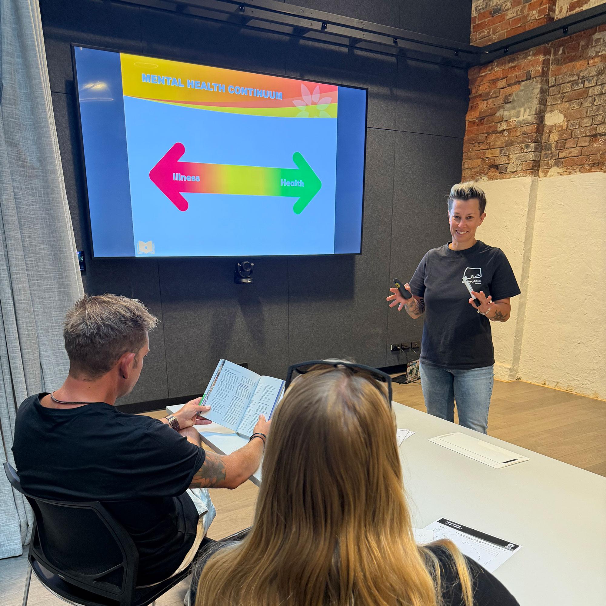 SPEAK UP! Stay ChatTY Mental Health First Aid