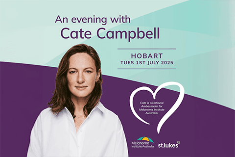 An evening with Cate Campbell presented by Melanoma Institute Australia