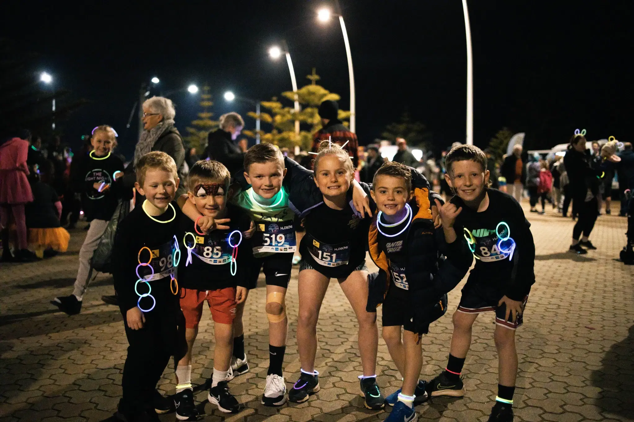 Light the Night Glow Run Bib Collection