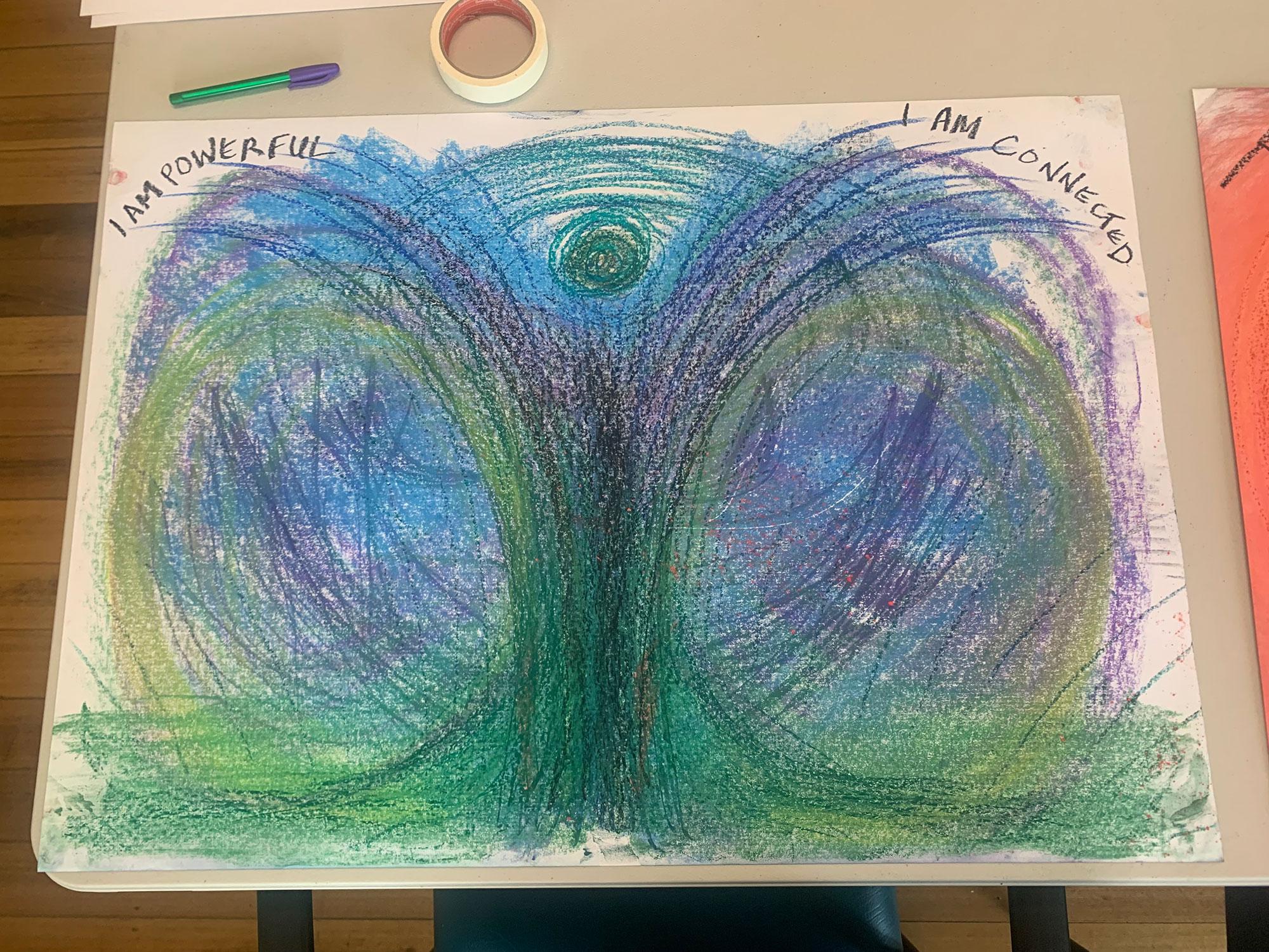 Flow – Shifting mood through movement (on paper)