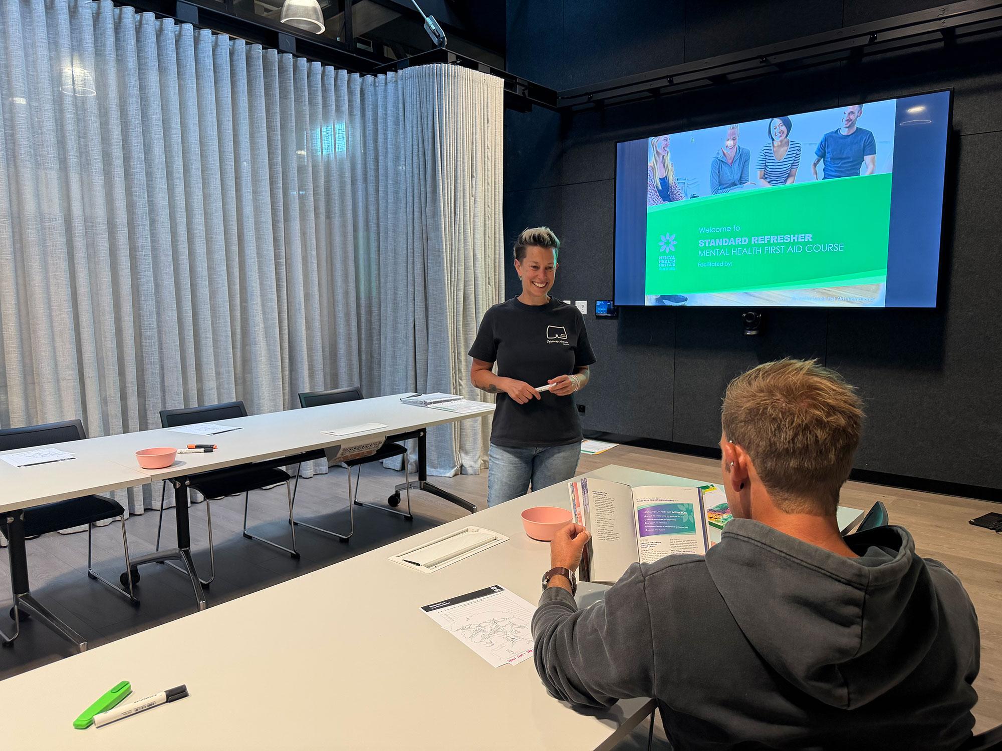 SPEAK UP! Stay ChatTY Mental Health First Aid REFRESHER