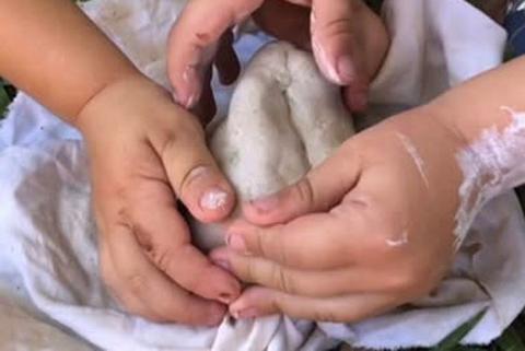 A Mindful and Meditative Play with Clay