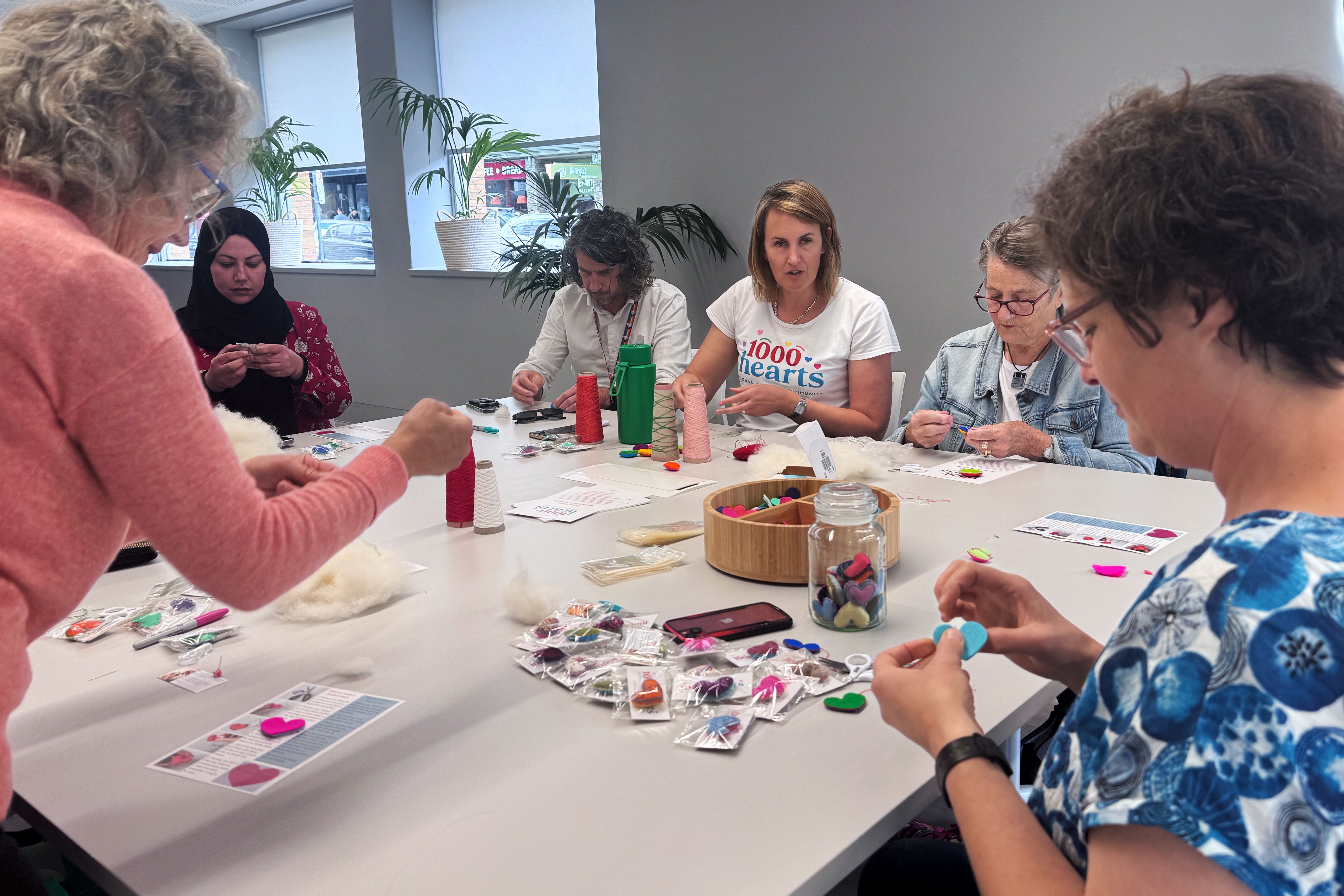 Raising awareness with '1000 Hearts'